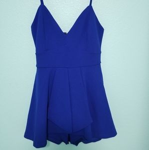 Royal Blue Romper